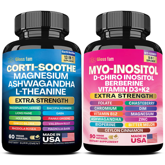 Gloss Fam - Cortisol and Myo-Inositol Bundle